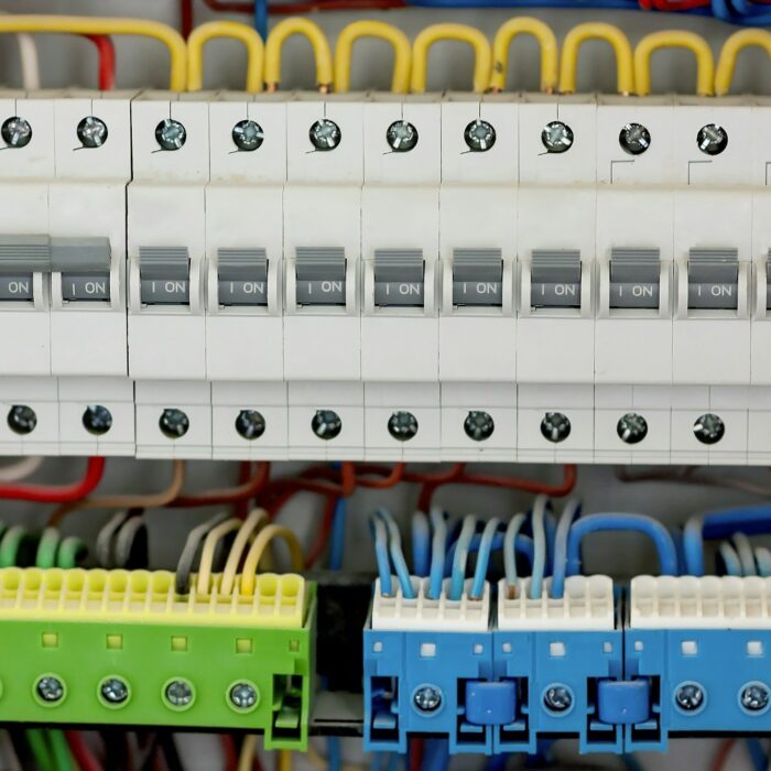 Electical distribution fuseboard. Electrical supplies.